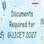 Documents Required for GUJCET 2026 - Check List Here